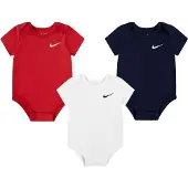 Nike Kids Barboteuse / body bleu nuit / rouge / blanc cassé