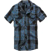Brandit Chemise 'Roadstar' bleu / noir
