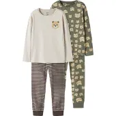 Name it Pyjama sable / cappuccino / brun foncé / sapin