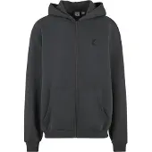 Karl kani Veste de survêtement gris / noir