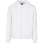 Urban Classics Veste de survêtement argent / blanc