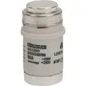 Mersen NEOZED insert fusible D03, 80A argent - Fusible non irradié D03 80A D03GG40V80