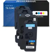 PrintAbout Toner compatible pour Kyocera TK-5240 - 4 couleurs - Multipack