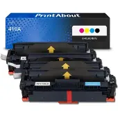PrintAbout Toner compatible pour HP 410A (CF410A) - Noir