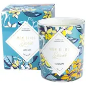 Trolli Bougie Bijou parfumée - Fleur de tiaré Collier Argenté