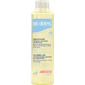 Dexeryl Huile nettoyante , 200 ml - Soin doux pour la peau, usage quotidien