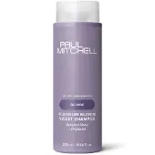 Paul Mitchell Blonde Platinum Blonde Violet Shampoo shampoing violet pour cheveux blonds et gris 300 ml