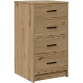 vidaXL Sideboard Chêne Artisan 40 x 41 x 75 cm Matériau dérivé du bois