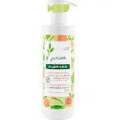 Klorane Description du produit Shampooing pour enfants 81% de composition naturelle Facilite la coiffure Arôme pêche Sans silicone Sans savon Junior Detangl