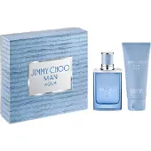 Jimmy Choo Coffret : Aqua, Eau de Toilette, pour homme, 50 ml + Aqua, gel douche, pour tous types de peau, 100 ml
