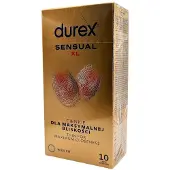 Durex Sensual XL préservatifs 10 pcs