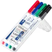 Staedtler Marqueur Lumocolor pour tableau blanc 301 (4x)