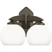 Edylit Applique murale en bois, abat-jour blanc, VENGE 7-364
