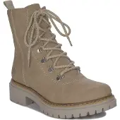 Rieker Bottines à lacets beige clair