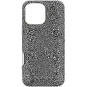Swarovski High Smartphone Case Iphone 16 Pro Max Silver (Apple iPhone 16 Pro Max), Coque pour téléphone portable, Argent