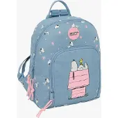 Snoopy 9.75l 25x30x13 Cm Mini Backpack Bleu Enfants