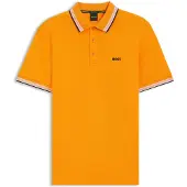 BOSS Polo Paddy en piqué de coton