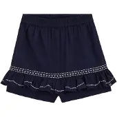 We fashion Jupe bleu marine / blanc