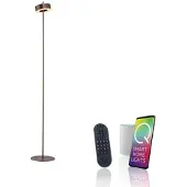 Paul Neuhaus Lampadaire Q-Rotate marron de créateur