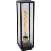 Lucide Lampe d'extérieur, poteau de jardin vitré E27 15W LAURENS