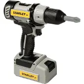 Stanley Jr. Battery Operated Drill Educational Toy Argenté Enfants
