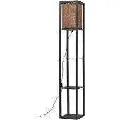 LINDBY Lampadaire , Birta, Noir, Salon / séjour, Bois, Moderne