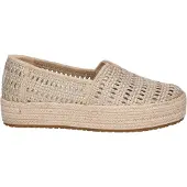 Toms 10021921 Valencia Basket Weave Champagne