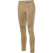 Hummel Pantalon de sport moutarde / noir