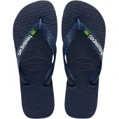 Havaianas Claquettes / Tongs 'Brasil' bleu marine