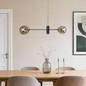 LumenXL Suspension design 2 lumières - Danley