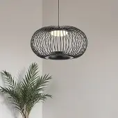 LumenXL Lampe suspendue noire Kato avec gradation à 3 niveaux
