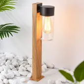 LumenXL Lampadaire Jairo en aspect bois
