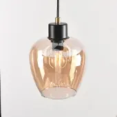 LumenXL Verre de rechange pour lampe suspendue Stockton amber