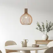 LumenXL Suspension Boho chic en bois - Legno
