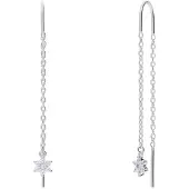 Lucardi Boucles d'oreilles 'Statement' argent
