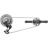 Sram Xxsl Axs Eagle Dub Wide Groupset Argenté 175 mm 34t / 10-52t