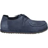Birkenstock pour homme. 1031468 Chaussures en Cuir Utti Lace (Coupe Standard) marine (41), Plat, Lacets, Casuel