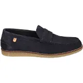 Floris van Bommel Mocassin 'De Krepper 01' bleu foncé