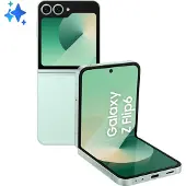 Samsung Galaxy Z Flip6 SM-F741B 17 cm (6,7") Double SIM Android 14 5G USB Type-C 12 Go 512 Go 4000 mAh Couleur menthe