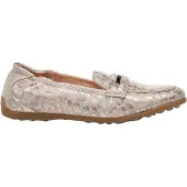 Floris van Bommel Mocassin 'Sitti' greige / argent