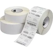 Zebra 3006326 (Z-Select 2000T) - (102 mm x 76 mm) 4 rouleaux - Noir sur blanc - Étiquette