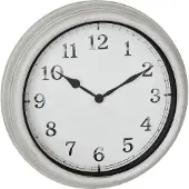 TFA-Dostmann TFA 60.3067.02 Horloge murale en métal pour l'extérieur
