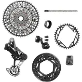 Sram Xx Axs Eagle E-mtb 104 Lk Groupset Argenté 36t / 10-52t