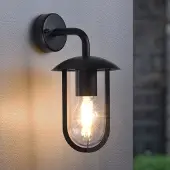 LumenXL Applique murale rurale Davide - noire