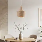 LumenXL Lampe suspendue avec corde - Laos