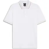 BOSS Polo Slim en coton mercerisé