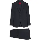 HUGO Costume deux pièces Extra Slim en tissu à motif