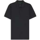 BOSS Polo en piqué de coton avec motif imprimé partout