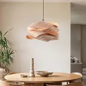 LumenXL Lampe suspendue design Holz en bois