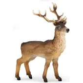 Papo Cerf - H : 13 cm - - UneTaille - Figurines Animaux